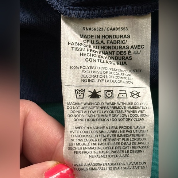 NWOT THE NIKE TEE Dri Fit Patriots Football Graphic Short Sleeve T-Shirt   XXL - Picture 4 of 9